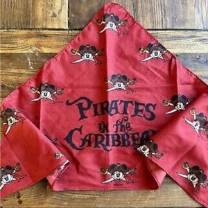 Disney Pirates of the Caribbean Red Bandana
